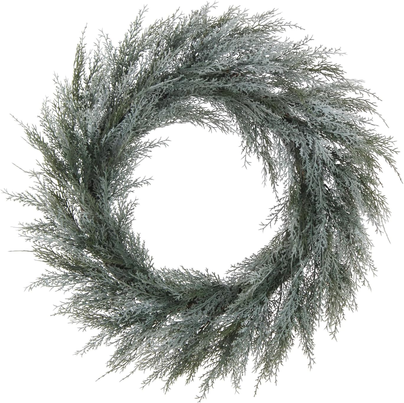 CG Hunter Holiday Collection Faux Wreath, Premium Artificial Indoor and Outdoor Large 30" Magnolia Leaf Christmas Wreath, Christmas Decorations and Holiday Greenery