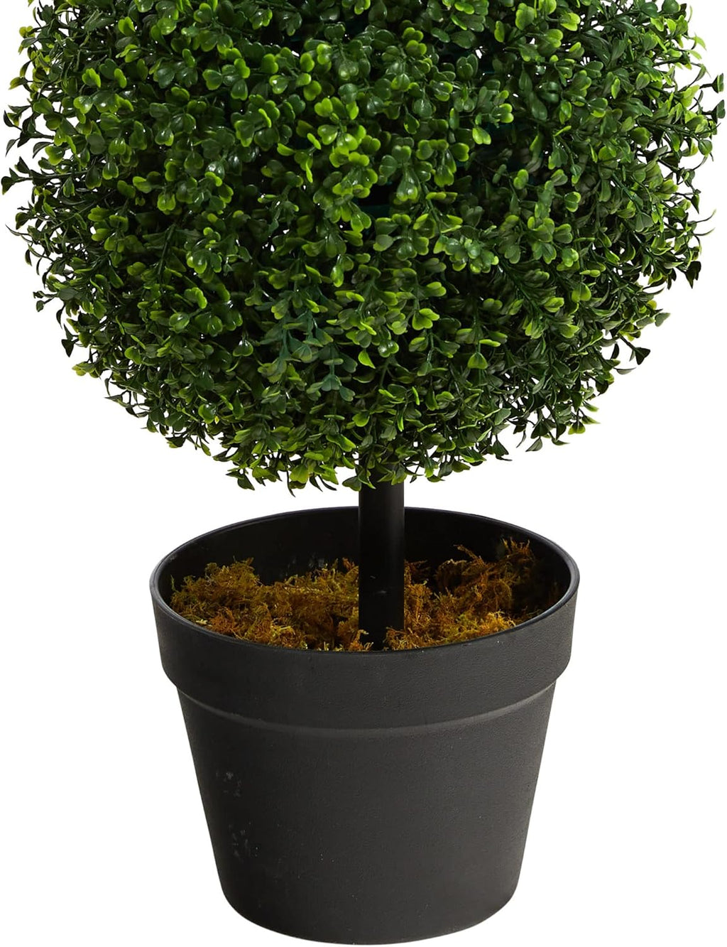 Nearly Natural 3ft. Artificial Triple Ball Boxwood Topiary Tree (Indoor/Outdoor) T2021, Green