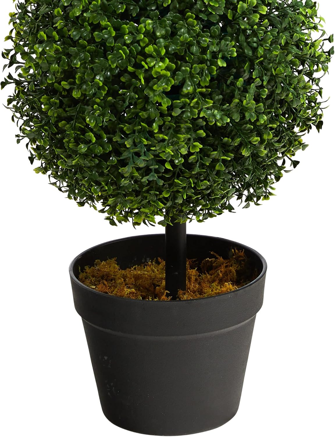 Nearly Natural 3ft. Artificial Triple Ball Boxwood Topiary Tree (Indoor/Outdoor) T2021, Green