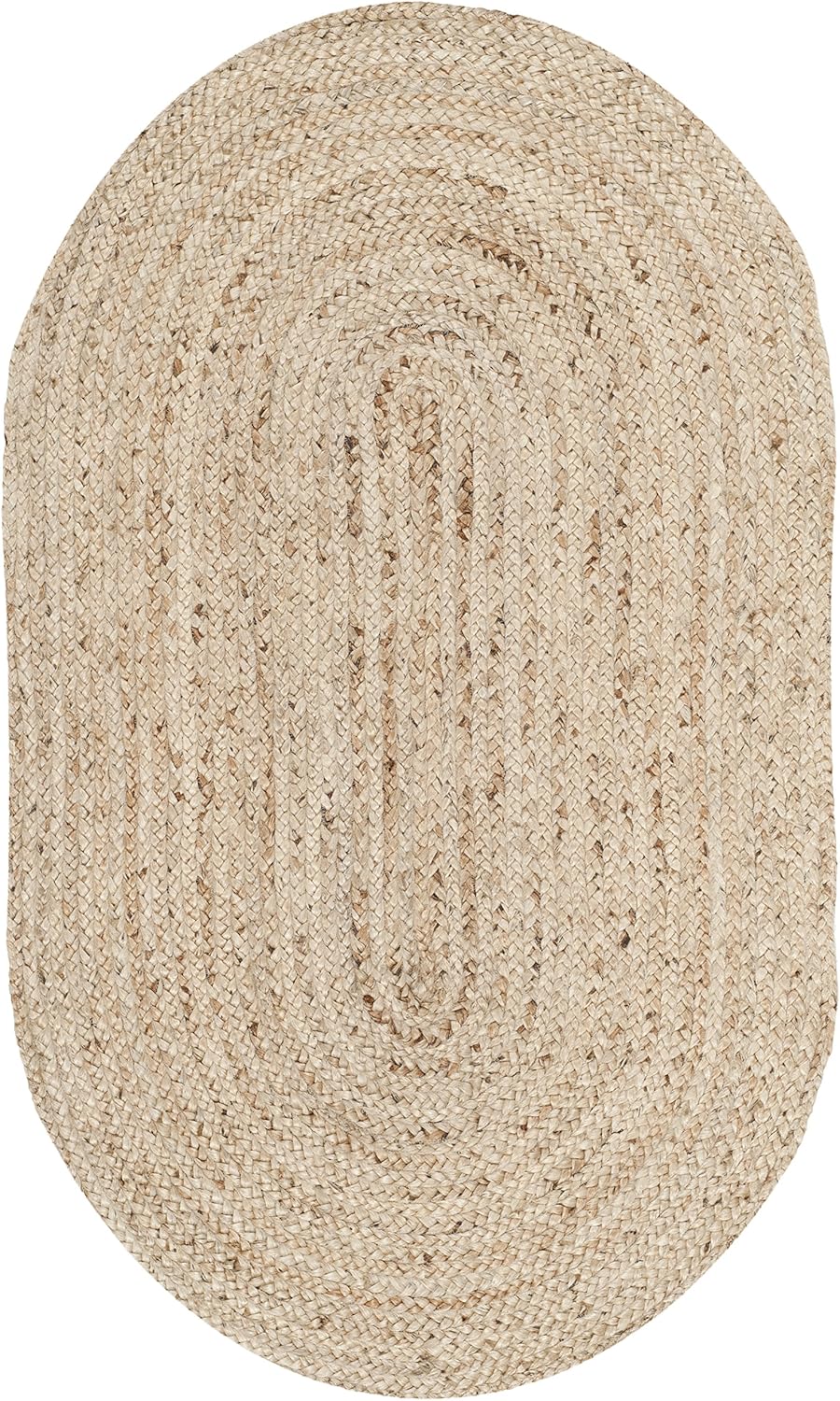SAFAVIEH Cape Cod Collection Runner Rug - 2'3" x 12', Natural Brown, Handmade Braided Flat Weave Jute (CAP252A)